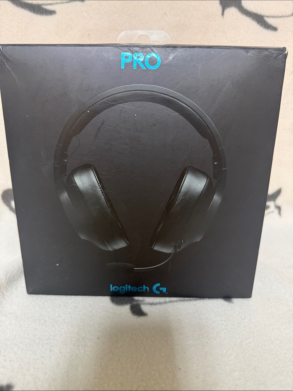 Logitech Black PRO Over-Ear Headset with Microphone